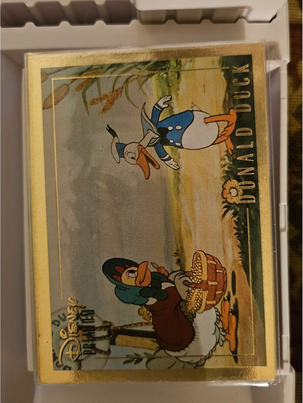 1995 SkyBox Disney Premium #15 The Wise Little Hen Donald Duck 1931